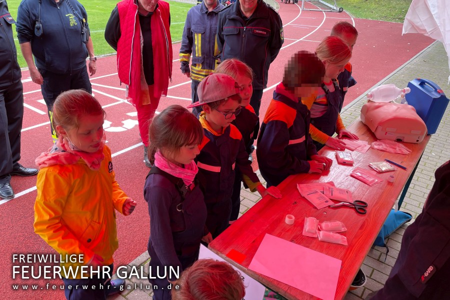 Zwergenmarsch der Kinderfeuerwehren Dahme-Spreewald 2021